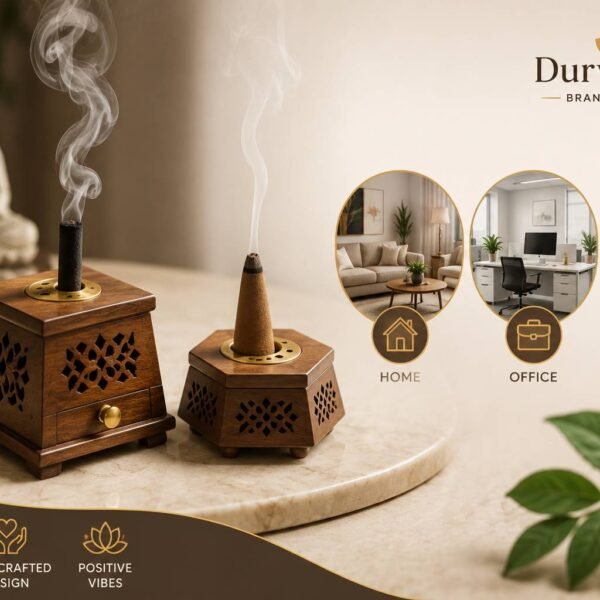 Dhoop and Cone Stand for Home, Office and Pooja Room